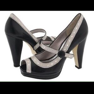 ISO Vince camuto trish Mary Jane peep toe heels